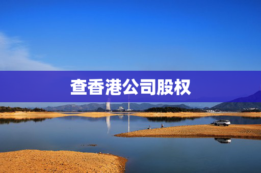 查香港公司股权