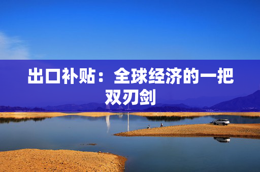 出口补贴：全球经济的一把双刃剑