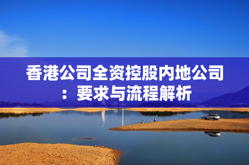 香港公司全资控股内地公司：要求与流程解析