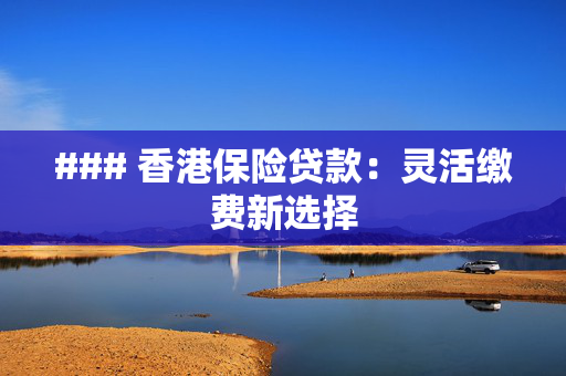 ### 香港保险贷款：灵活缴费新选择