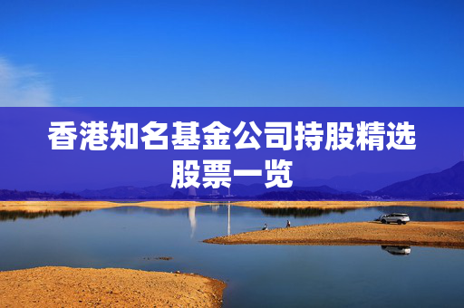 香港知名基金公司持股精选股票一览
