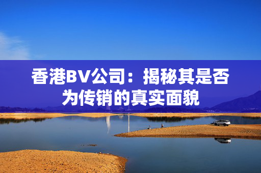 香港BV公司：揭秘其是否为传销的真实面貌