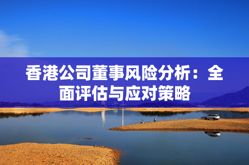 香港公司董事风险分析：全面评估与应对策略