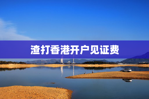 渣打香港开户见证费