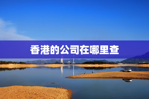 香港的公司在哪里查 香港公司相关
