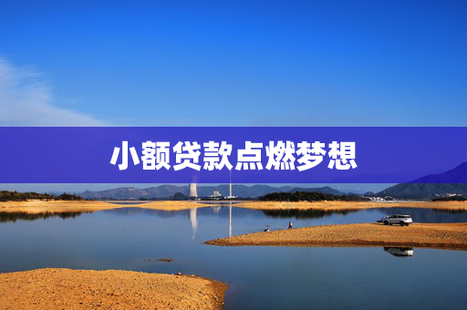 小额贷款点燃梦想