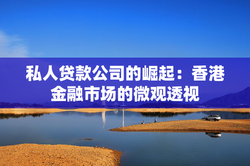 私人贷款公司的崛起：香港金融市场的微观透视