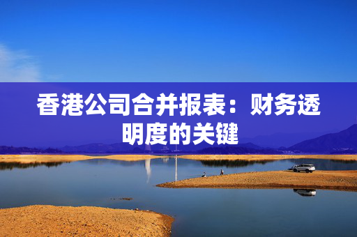 香港公司合并报表：财务透明度的关键