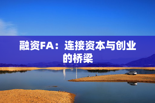 融资FA：连接资本与创业的桥梁
