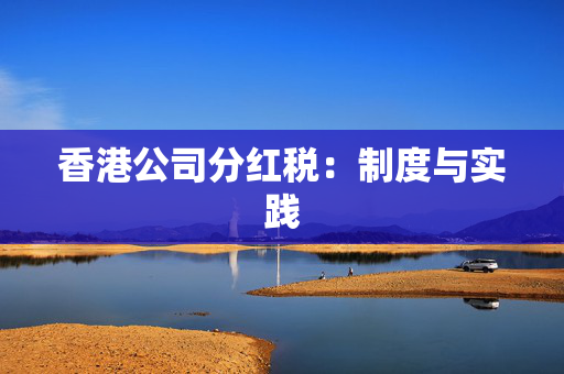 香港公司分红税：制度与实践