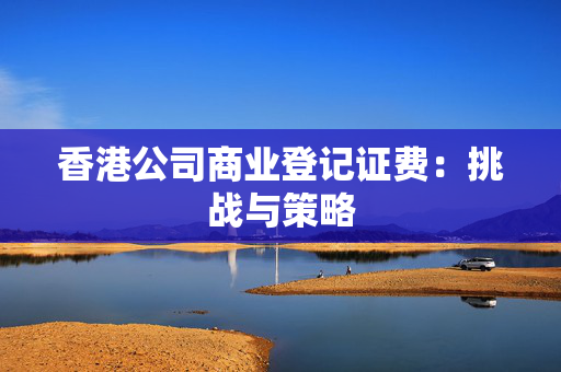 香港公司商业登记证费：挑战与策略