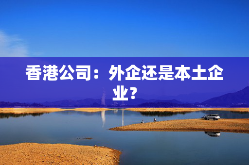 香港公司：外企还是本土企业？