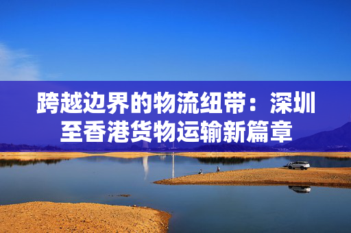 跨越边界的物流纽带：深圳至香港货物运输新篇章