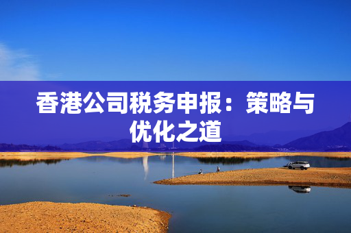 香港公司税务申报：策略与优化之道