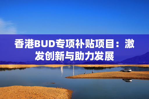 香港BUD专项补贴项目：激发创新与助力发展