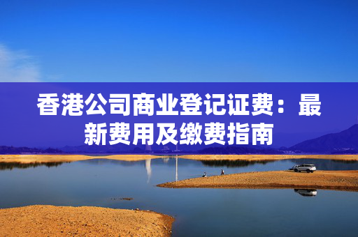 香港公司商业登记证费：最新费用及缴费指南